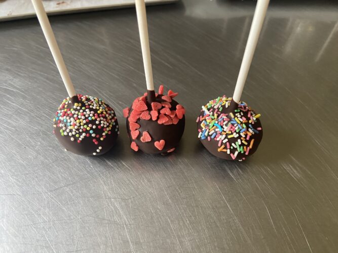 tartufi con avanzi cake pop