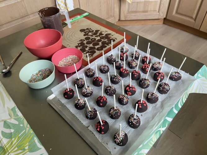 tartufi con avanzi cake pop