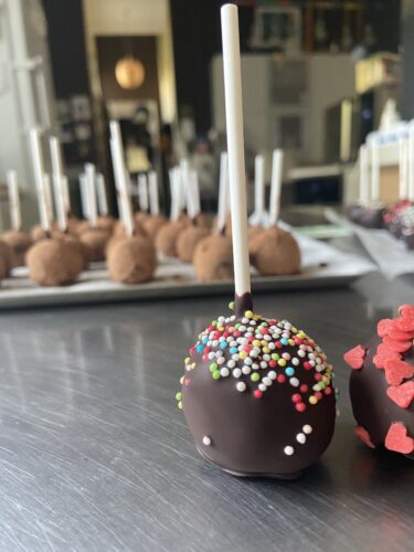 tartufi con avanzi cake pop