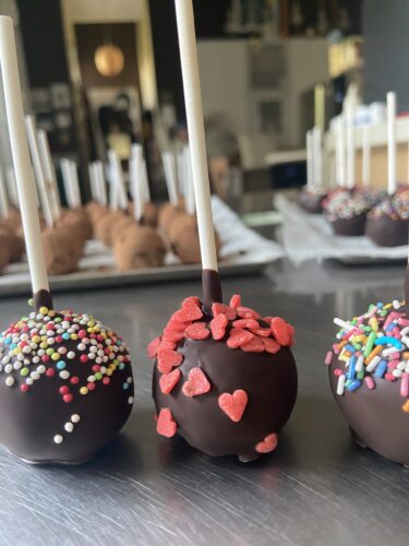 tartufi con avanzi cake pop
