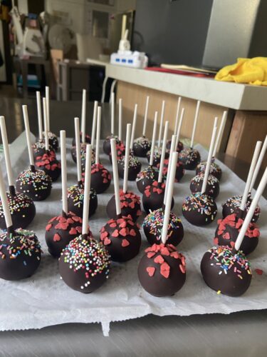 tartufi con avanzi cake pop