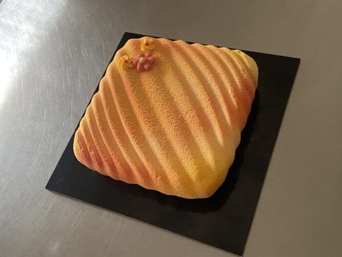 torta moderna albicocca pop