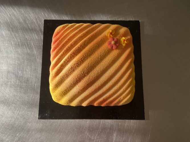 torta moderna albicocca pop