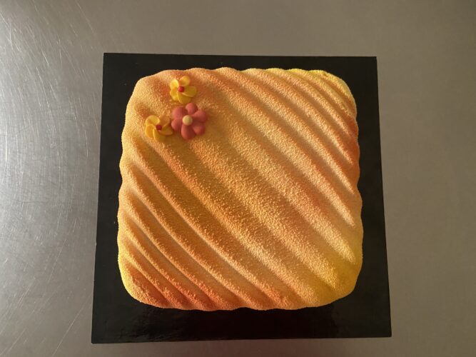 torta moderna albicocca pop