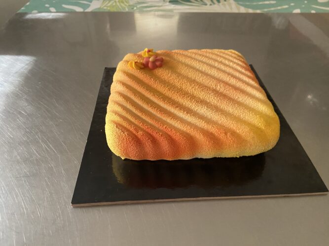 torta moderna albicocca pop