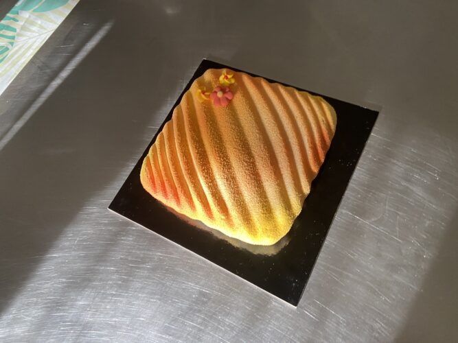 torta moderna albicocca pop