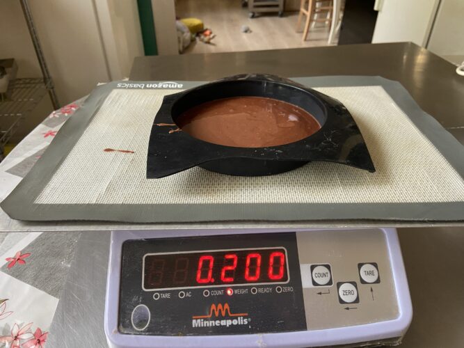 torta moderna choco trio
