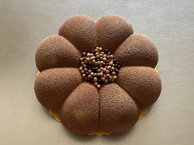 torta moderna choco trio