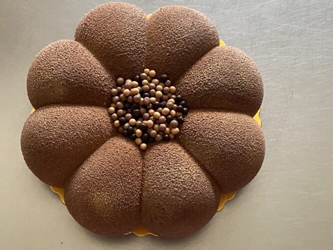 torta moderna choco trio