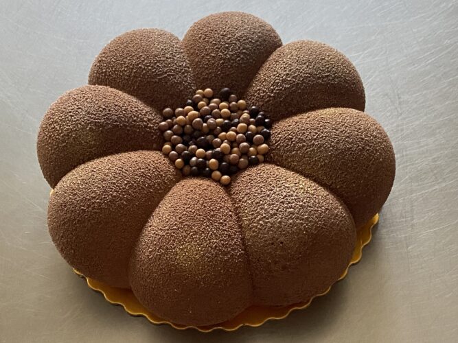 torta moderna choco trio