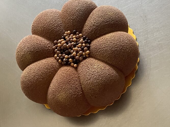 torta moderna choco trio