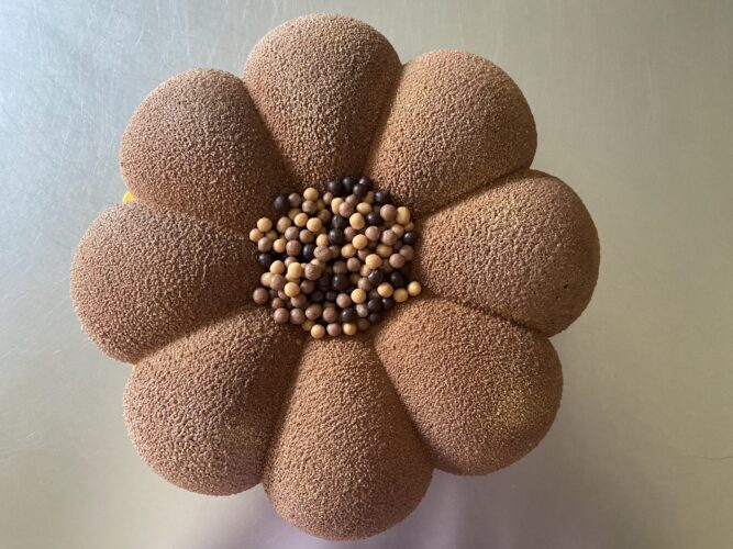 torta moderna choco trio