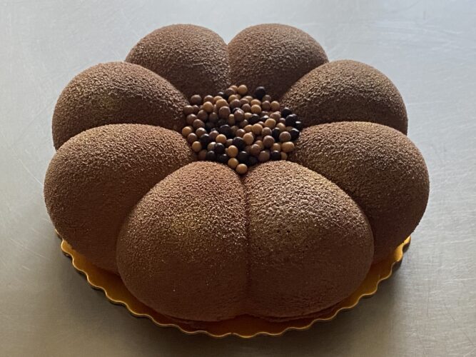 torta moderna choco trio