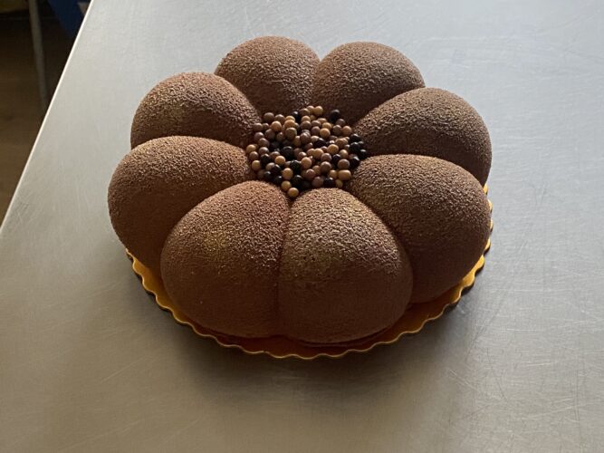 torta moderna choco trio