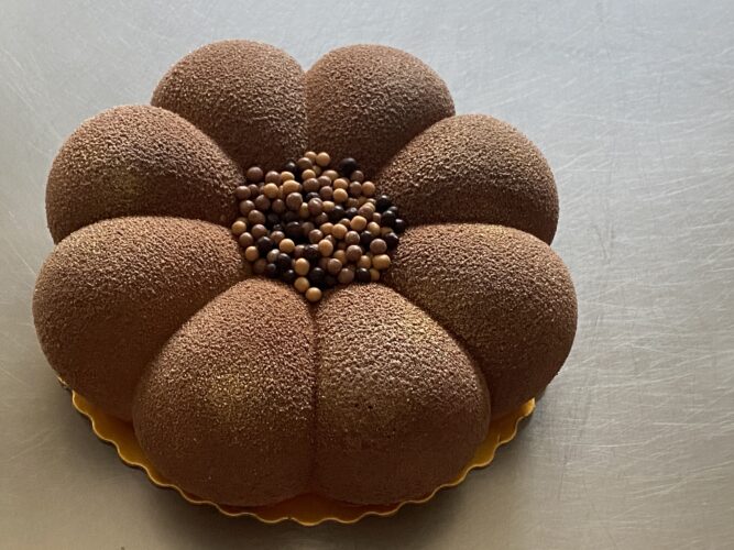 torta moderna choco trio