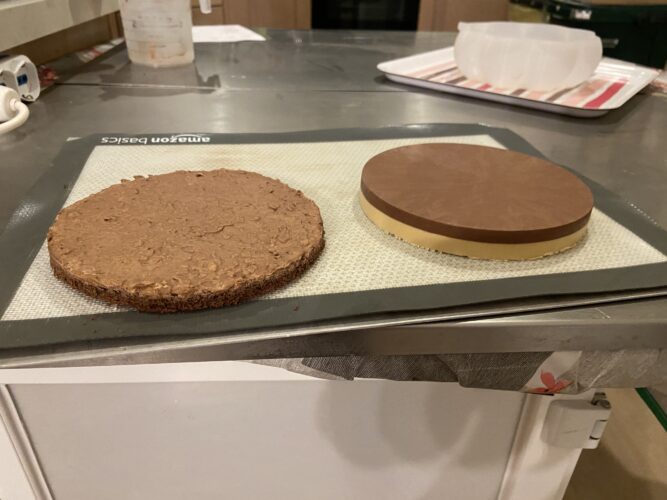 torta moderna choco trio