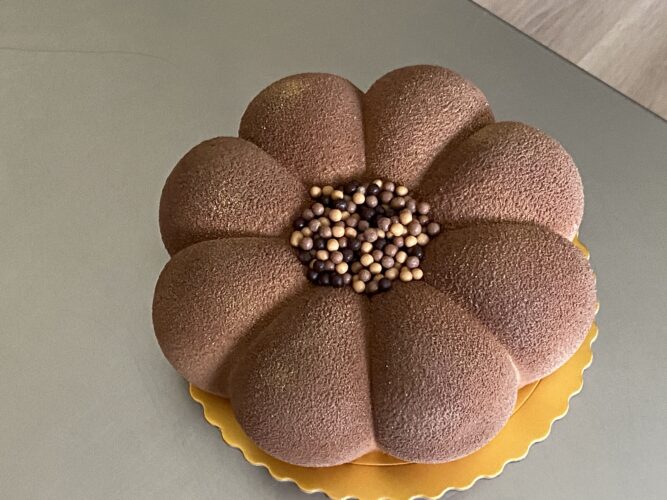 torta moderna choco trio