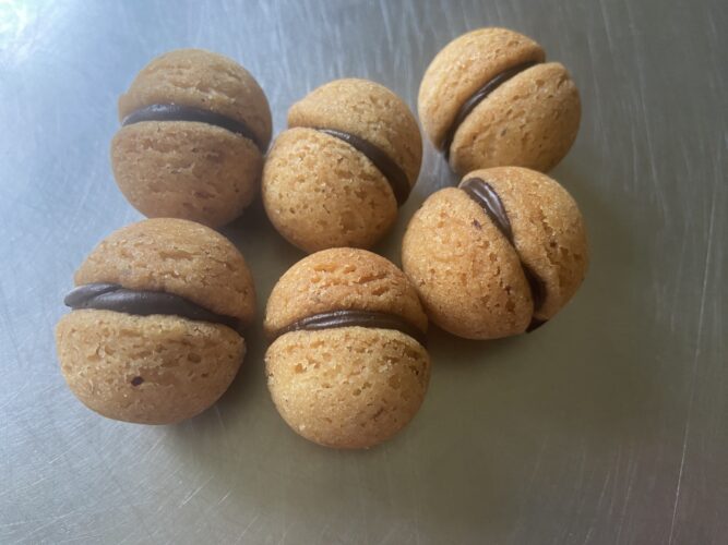 baci di dama vegani senza lattosio