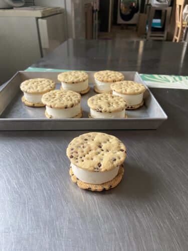biscotti gelato cookie snack