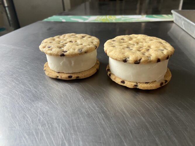 biscotti gelato cookie snack