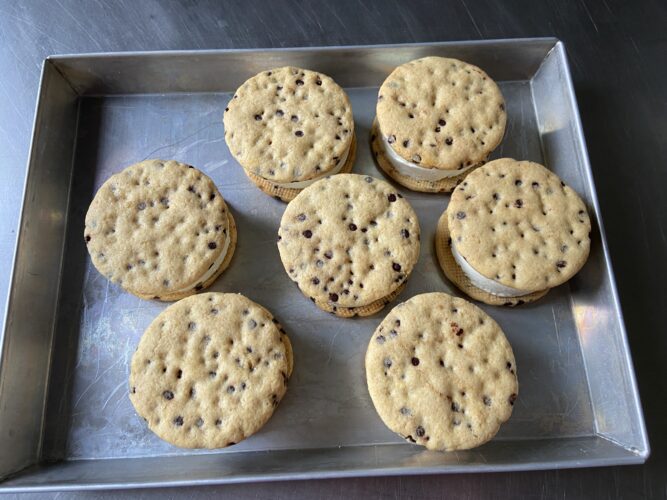 biscotti gelato cookie snack