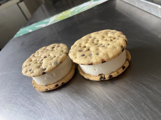 biscotti gelato cookie snack