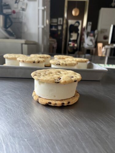 biscotti gelato cookie snack