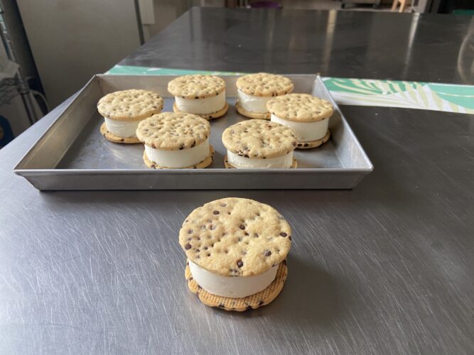biscotti gelato cookie snack