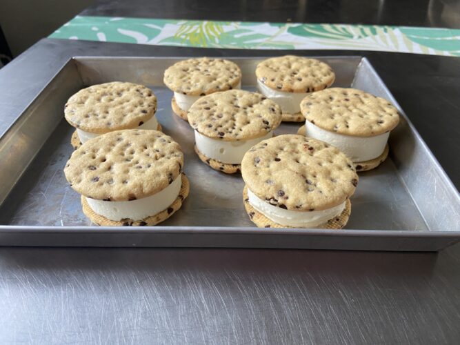 biscotti gelato cookie snack