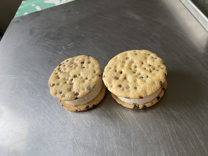 biscotti gelato cookie snack