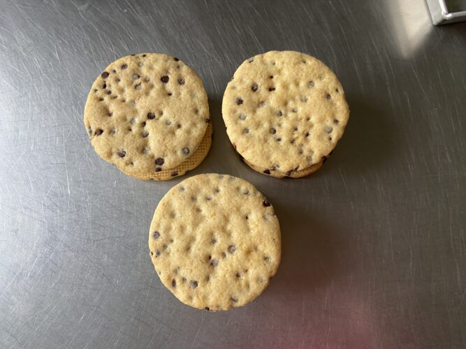 biscotti gelato cookie snack