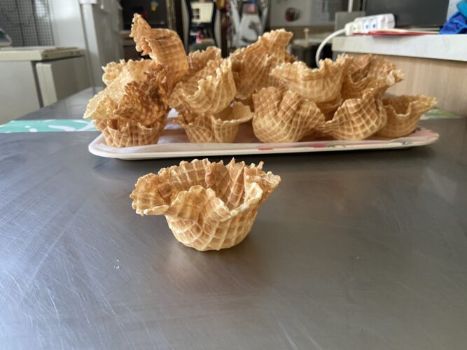 coppette waffle da gelato