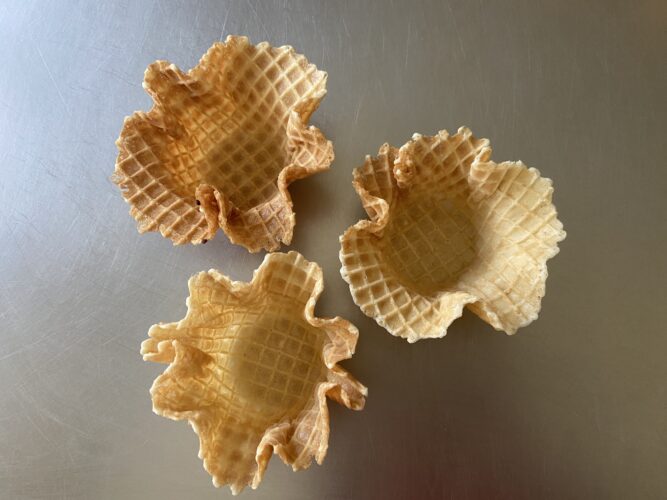 coppette waffle da gelato