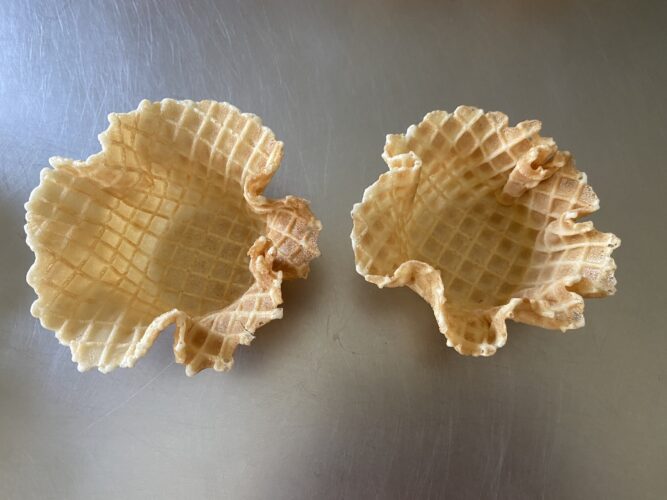 coppette waffle da gelato