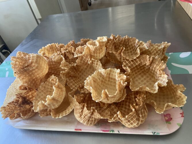 coppette waffle da gelato