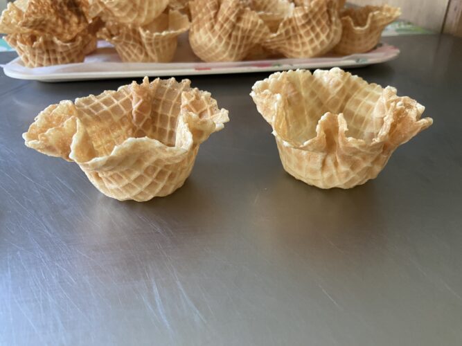 coppette waffle da gelato