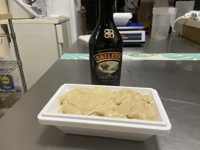 gelato caffe Bailey senza lattosio