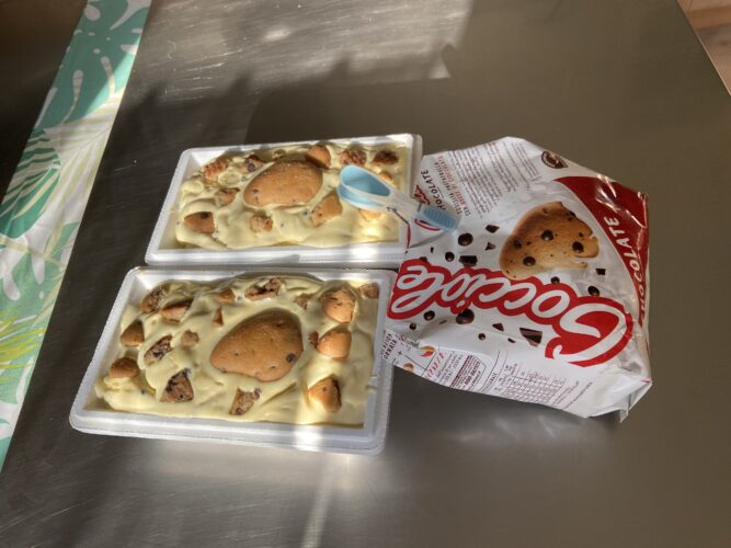 gelato gocciole