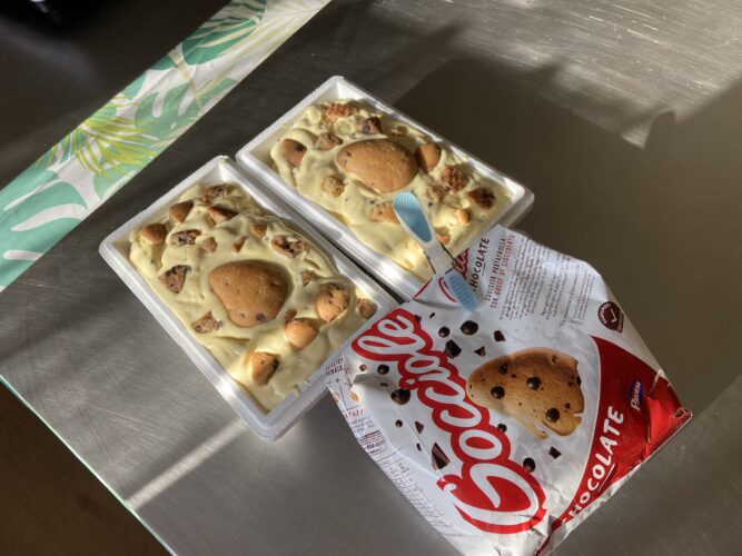 gelato gocciole