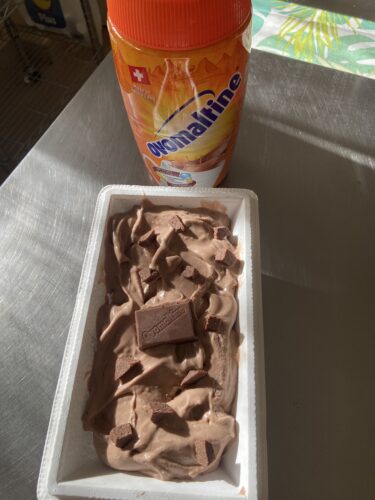 gelato ovomaltina