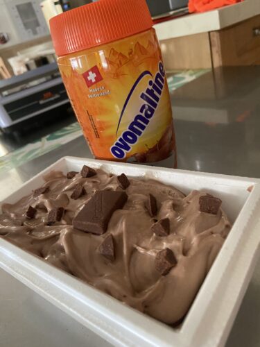 gelato ovomaltina