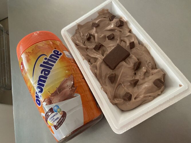 gelato ovomaltina