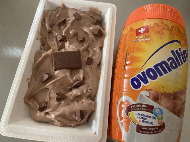 gelato ovomaltina