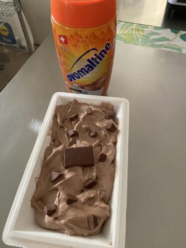 gelato ovomaltina