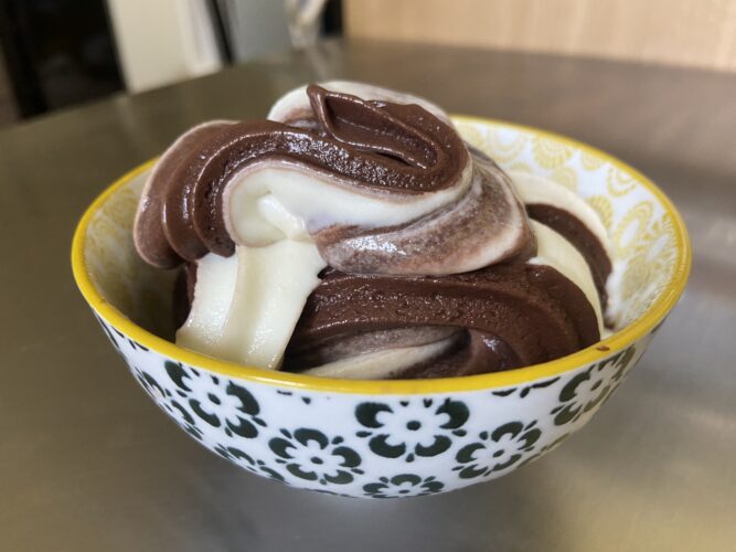 ricciolo bicolore