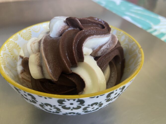 ricciolo bicolore