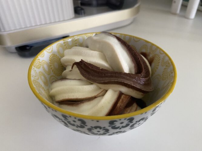 ricciolo bicolore