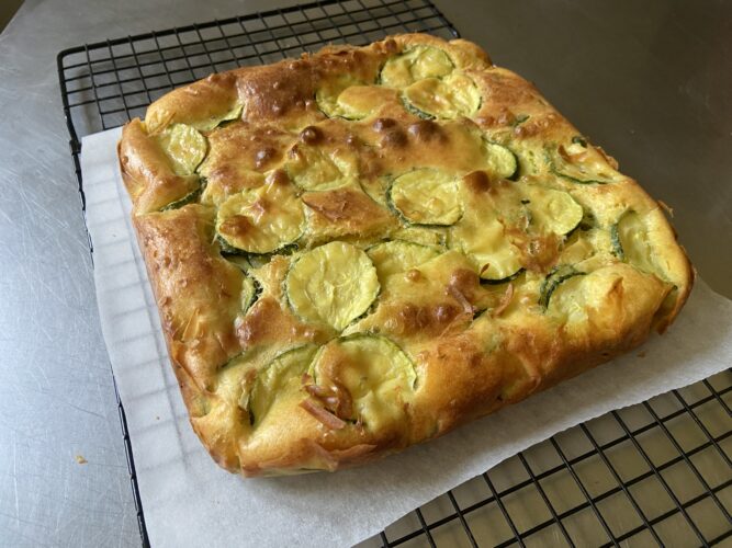 sformato caprino zucchine