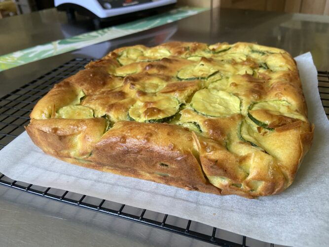 sformato caprino zucchine