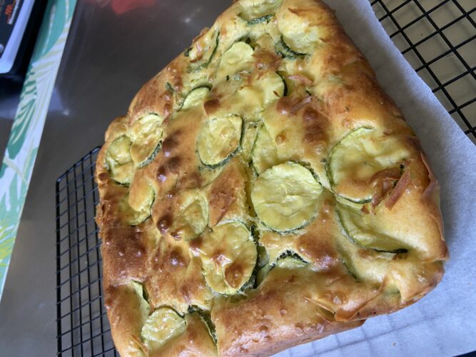 sformato caprino zucchine